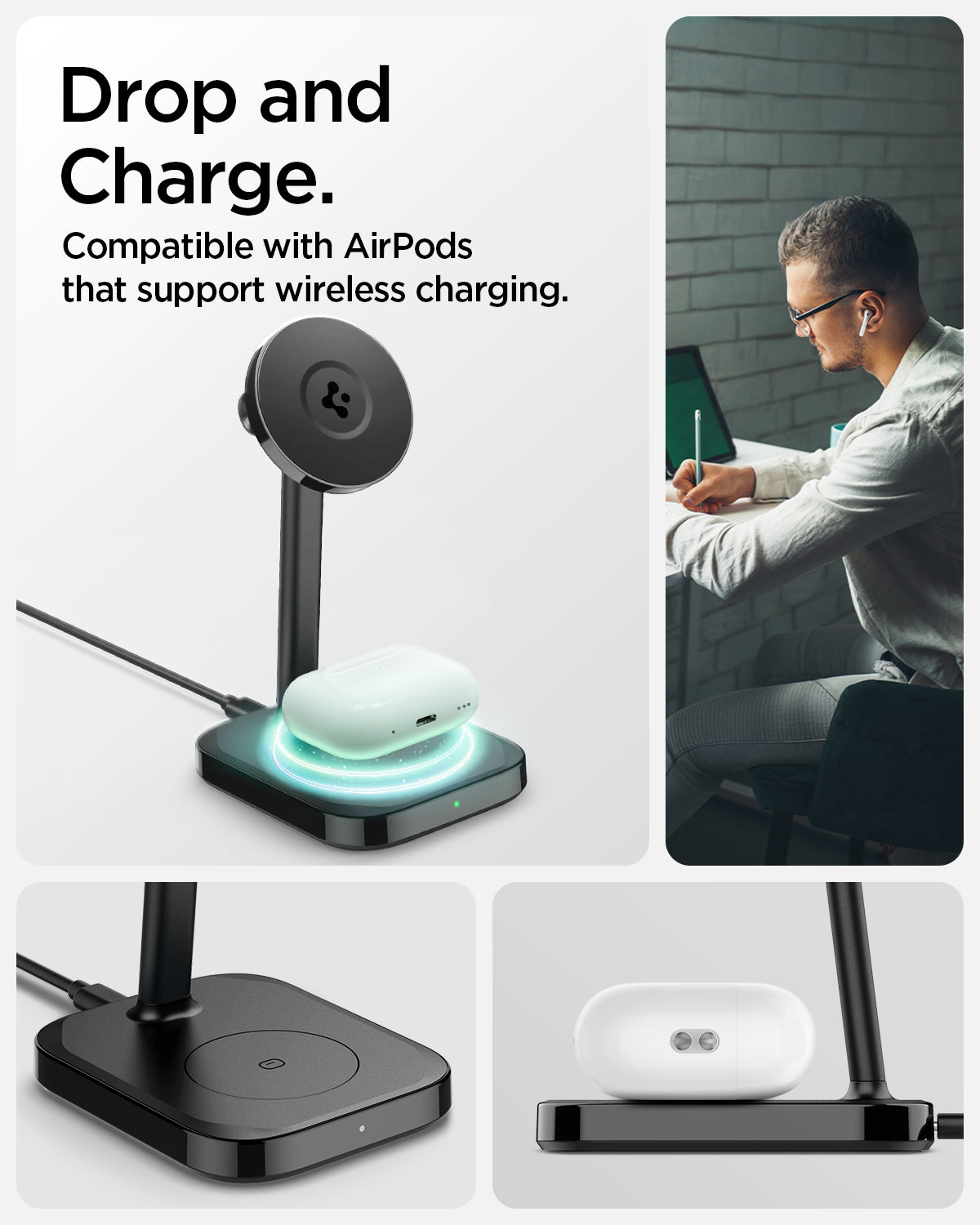 ArcField™ Magnetic Wireless Charger Stand | PF2402 (Mag Fit)