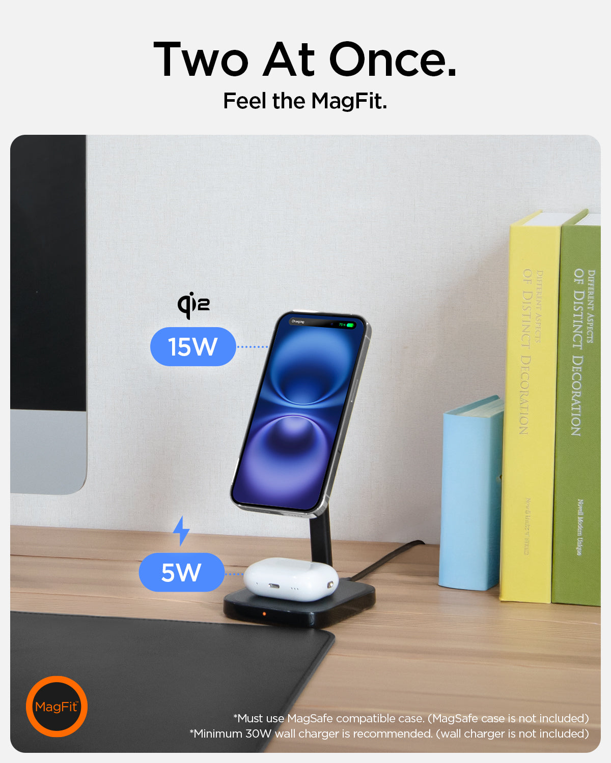 ArcField™ Magnetic Wireless Charger Stand | PF2402 (Mag Fit)